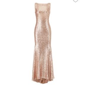 Theia Rose Gold Gemma Gown